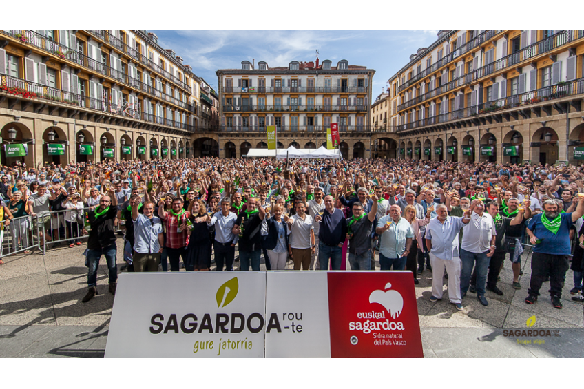 El gran día de la sidra llegó a Donostia